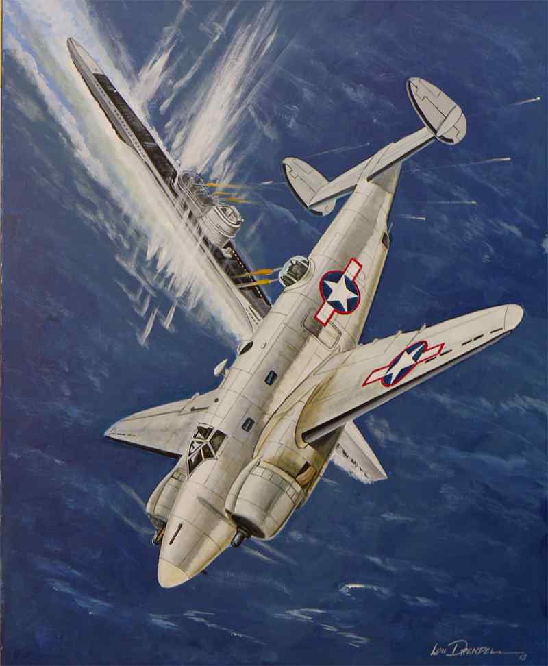 Military Plane Illustrations | Aviation Art by Lou Drendel | Gallery Three