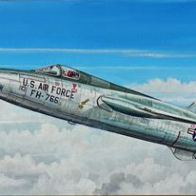 Commissioned for Sawit Raymond. Another colorful Thud from Nellis AFB in the 1960s.
